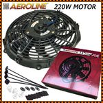 14" Aeroline® Electric Engine Radiator 12v Cooling Fan High Power 220w Motor