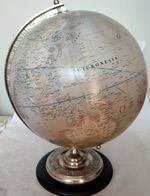 Vintage Divine Globe with chrome support 16" tall VGC