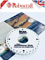 Beadsmith® Kumihimo Mini Braiding Disc with instructions 4.25"