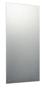 Home Gym Frameless Glass Mirrors with Pre Drilled Holes and Fixings 4mm Thick