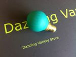 1 x Cryselco GREEN SBC 40W Pearl Golf Ball Round 45mm Lamp Light Bulb UK Seller 