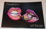 Stereophonics pull the pin album promotional postcard collectible