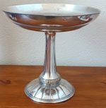 Vintage Silver Metal Fruit Candy Bon-Bon Cake Stand