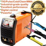 ANDELI 250amp DC Inverter TIG Welder/PULSE/COLD/CLEAN/MMA 5 in 1 Welding Machine