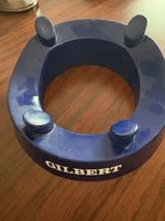 Blue Gilbert Kicking Tee Plastic Rugby Pre Owned Good Condition