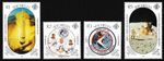 Seychelles - Flight of Apollo 15 Set MNH 1989 Mi. 694-697
