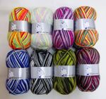 Woolyhippo DK Acrylic Yarn Random Double Knitting Wool 100g Soft Baby