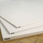 Westfoam 10mm / 5mm / 3mm A4 Foam board - White (Boxed Pack of 10 Sheets)