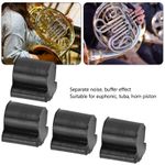 Horn Piston Rubber Pad 7Pcs Noise Resistant Valve Rubber Buffering