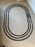 HORNBY TRACK PACK TRIPLE LOOP R609 R607 R605 4X POINTS & MORE GRADE A TRACK USED