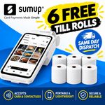 SumUp Terminal All-in-One Portable Card Machine & Receipt Printer + 4G Sim Card