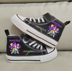 KPop Demon Hunters Huntrix Girls Sneakers Breathable Kids Sports Shoes UK