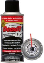 DeoxIT D5S 6 Spray More Than A Contact Cleaner 142g Integrated Straw Pack of 1