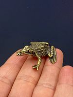 Brass Frog Home Office Decor  Little Collectible