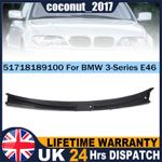 RHD Windshield Wiper Vent Cowl Grille Panel 51718189100 For BMW 3-Series E46