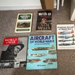 WWII Military Books Lot x5 World War 2 History Aircraft Aviation Waffen-SS