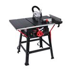10" Table Saw 2000W – ParkerBrand PTS-250 with Extendable Table, Rip Fence & M