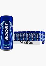 Boost Energy Original Multipack Energy & Fitness Drink 24x250ml Cans