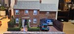 1/43 Handmade Diorama House Street Scene London 7mm Scale Vanguards NO BUYER FEE