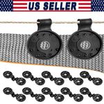 Sun Shade Net Clip Garden Tools Greenhouse Cloth Fix Clamp Plastic Hook