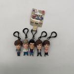 One Direction Vivid Celebz Keyring Full Set Harry Louis Zayn Niall Liam 2013 1D