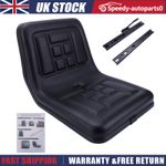 Waterproof Universal Tractor Seat Adjustable Forklift Digger Mower Dumper UK