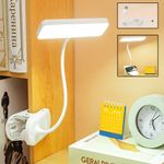 LED Clamp Clip On USB Rechargable Desk Light Bed Reading Table Study Night Lamp