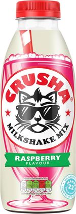 Crusha Raspberry Milkshake Mix - 1x1ltr