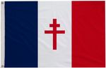 France French Resistance Polyester 5'x3' Flag - LAST FEW