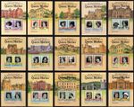 15 Miniature Sheets 1985 Queen Mother St. Vincent Tuvalu Nevis  St Lucia etc MNH