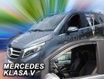 HEKO Wind Deflectors Mercedes Vito MK3 or V-Class or EQV W447 2014-up 2-pc