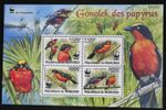 Birds ~ Gonolek ~ WWF ~ 2011 ~ Burundi ~ Min Sheet ~ MNH
