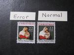 US Stamp Scott # 2367 Color Error Shift Unused...Free International Shipping!