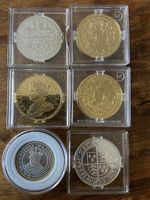 The Millionaires Collection, 5 X 925 Silver Coins