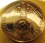 Germany 1 Reichspfennig 1939-Beginning of World War II-Coin III Reich-WWII-RARE