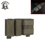 Tactical 9mm 5.56 Magazine Pouch Open Top Mag Carrier MOLLE Rifle&Pistol Holder