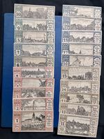 GERMANY BERLIN NOTGELD 20 PFENNIG 1921 COMPLETE SET BANKNOTES