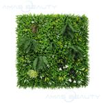 Artificial Plant Flower Wall Panels UV Realistic Indoor Outdoor Garden 1m x 1m