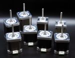 MOONS' Stepper Lot 8x – New, 2x MS17HDBP, 2x MS14HSSP, 4x MS17HD6P (#006)