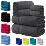 100% Egyptian Cotton Towels 700GSM Luxury Face Hand Bath Towels Bath Sheets Sets