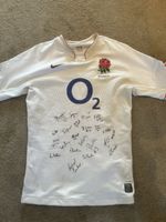 Authentic Hand Signed & Match Worn England Roses Shirt - Legends Of Womens Rugby