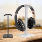 Desktop Headphone Stand Holder Gaming Headset Display Rack Aluminium ABS