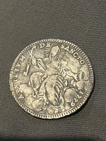 Italy Papal States 1779  silver 1/2 Scudo 5.1g coin  