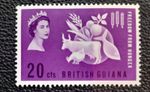British Guiana 1963 Freedom From Hunger MH stamp SG349