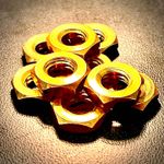 M3 M4 M5 M6 M8 M10 M12 Half Thin Lock Nut Brass