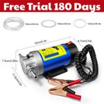 12V Oil Fluid Extractor Transfer Pump Electric Siphon Car Motorbike Fuel Remove