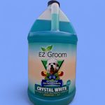 EZ Groom Crystal White Professional Dog/Cat Shampoo - US 1 gallon (3.8 litres)