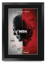 Daredevil Born Again Great Gift Idea Printed Framed Autograph Poster for TV Fans