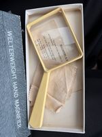 Vintage Melterweight Hand Magnifier – Boxed – Combiners Optical Industries Bath