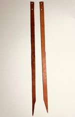 Handmade Kangaroo Leather Flying Jesses 8inch